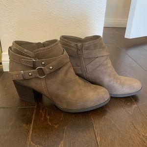Suede Booties